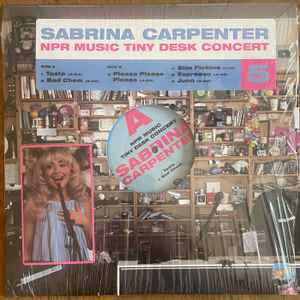 SABRINA CARPENTER | NPR MUSIC TINY DESK CONCERT (UNOFFICIAL SKY BLUE EDITION) (VINYL)