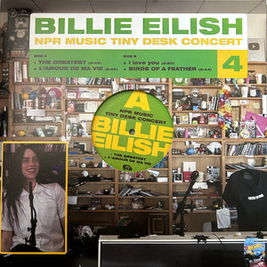 BILLIE EILISH | NPR MUSIC TINY DESK CONCERT (UNOFFICIAL GREEN EDITION) (VINYL)