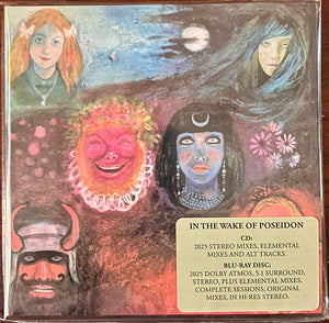 KING CRIMSON | IN THE WAKE OF POSEIDON 2025 STEREO MIXES (BONUS BLU RAY DIGI)