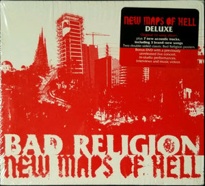 BAD RELIGION | NEW MAPS OF HELL DELUXE (BONUS DVD DIGI)