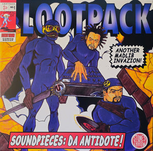 LOOTPACK / MADLIB | SOUNDPIECES - DA ANTIDOTE (RED YELLOW AND BLUE 3LP EDITION) (VINYL)