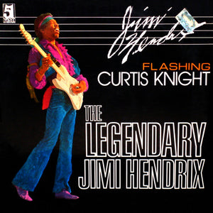 JIMI HENDRIX / CURTIS KNIGHT | FLASHING - 51 WEST (BLACK COVER)