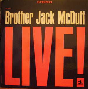 MCDUFF BROTHER JACK | BROTHER JACK MCDUFF LIVE