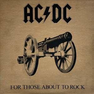 AC / DC | FOR THOSE ABOUT TO ROCK - AUS 1987