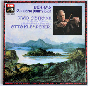 BRAHMS | VIOLIN CONCERTO IN D MAJOR - OISTRAKH FRENCH NATIONAL RADIO ORCH KLEMPERER - FRANCE