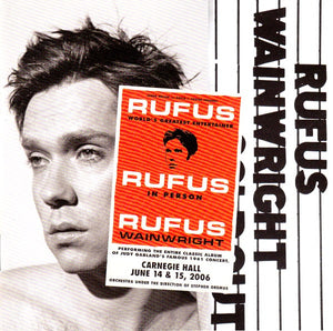 RUFUS WAINWRIGHT | RUFUS DOES JUDY AT CARNEGIE HALL (2CD)