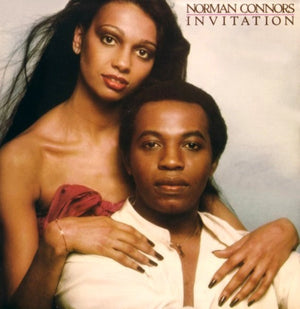 NORMAN CONNORS | INVITATION - CUT CORNER - PROMO STICKER