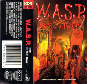 WASP | LIVE IN THE RAW