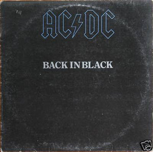 AC / DC | BACK IN BLACK - 1981 NZ REISSUE