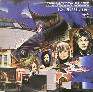 MOODY BLUES | CAUGHT LIVE PLUS 5 - 2LP - US - DELETION CUT