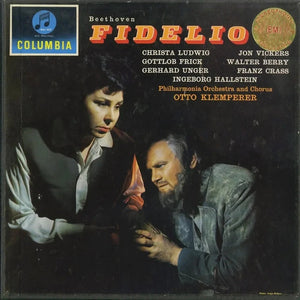 BEETHOVEN | FIDELIO - LUDWIG VICKERS FRICK BERRY PO KLEMPERER - ED1