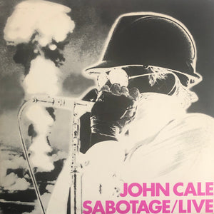 JOHN CALE | SABOTAGE/LIVE