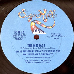 GRANDMASTER FLASH AND THE FURIOUS 5 | MESSAGE 12 - US - GENERIC SLEEVE