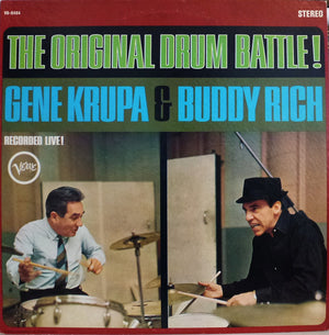 GENE KRUPA / BUDDY RICH | ORIGINAL DRUM BATTLE - US STEREO - REISSUE