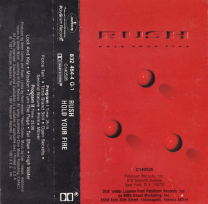 RUSH | HOLD YOUR FIRE