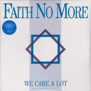 FAITH NO MORE | WE CARE A LOT - DELUXE 2LP - GATEFOLD COVER - NO CD