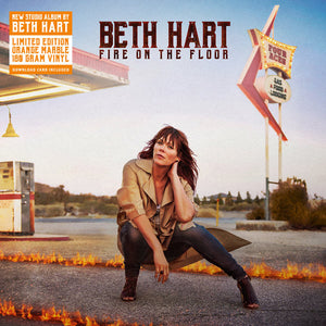BETH HART | FIRE ON THE FLOOR - ORANGE MARBLE