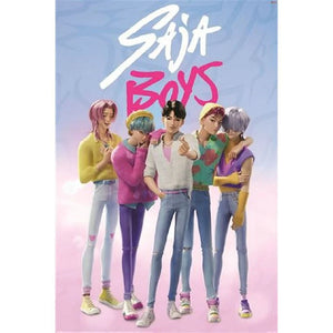 KPOP DEMON HUNTERS SAJA BOYS GROUP POSTER 647
