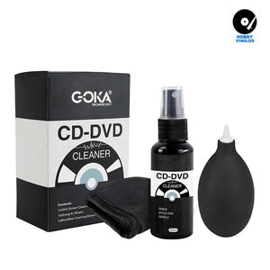 CD AND DVD CLEANING KIT 3 IN 1 GK-R60A