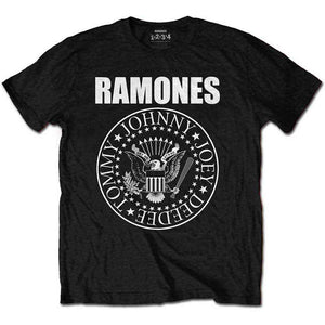RAMONES KIDS PRESIDENTIAL SEAL BLACK KIDS TEE