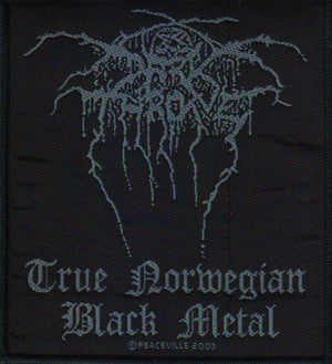 DARKTHRONE BLACK METAL PATCH