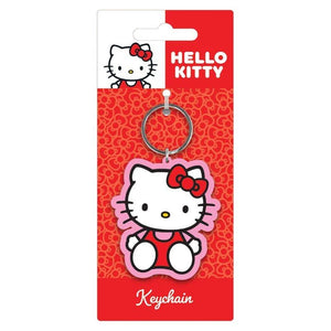HELLO KITTY RUBBER KEYCHAIN