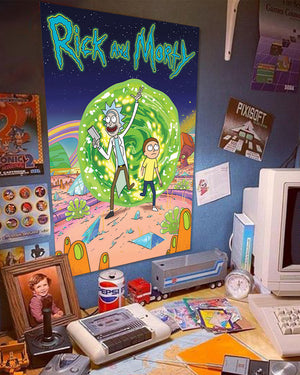 RICK AND MORTY PORTAL POSTER 175