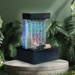 DISCO WATER FEATURE FOUNTAIN -LED