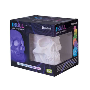 SKULL SPEAKER COLOUR CHANGE LAMP BLUETOOTH