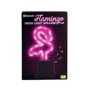 FLAMINGO NEON LED BLUETOOTH SPEAKER AND LIGHT