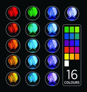 GALAXY MOON TOUCH LAMP NIGHTLIGHT LUNAR NIGHTLIGH