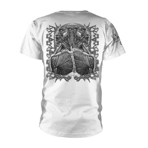 TOOL WHITE DOUBLE IMAGE BACK PRINT TEE
