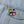 BLUR 4 PANELS ENAMEL BADGE SQUARE ALBUM COVER