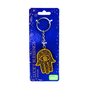 HAMSA HAND KEYCHAIN