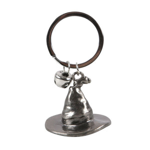 HARRY POTTER SORTING HAT METAL KEYRING WITCH HAT