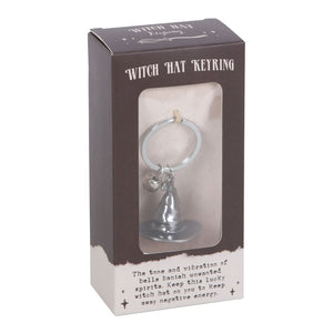 HARRY POTTER SORTING HAT METAL KEYRING WITCH HAT