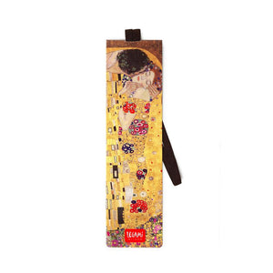 BOOKMARK | GUSTAV KLIMT KISS BOOKMARK WITH ELASTIC