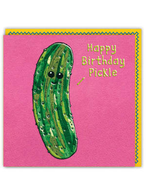 HAPPY BIRTHDAY PICKLE BIRTHDAY CARD