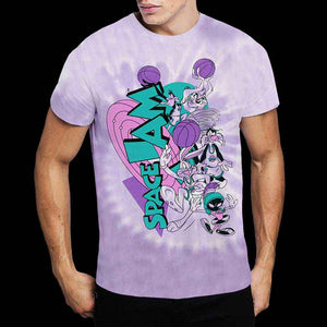 SPACE JAM RETRO SQUAD TIE DYE TEE