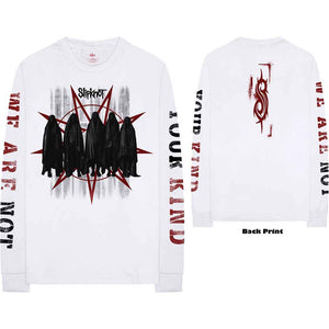SLIPKNOT GROUP BACK & ARM PRINT LONGSLEEVE TEE