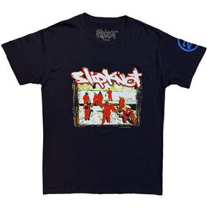 SLIPKNOT RED JUMPSUIT TEE NAVY