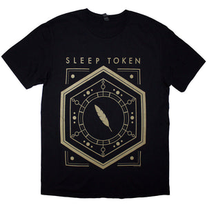 SLEEP TOKEN EMERGENCE FEATHERED HOST BACK PRINT TEE