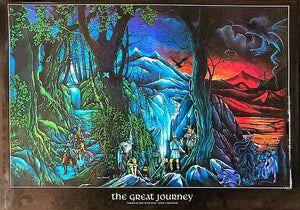LORD OF THE RINGS GREAT JOURNEY POSTER PETER PRACOWNIK 505