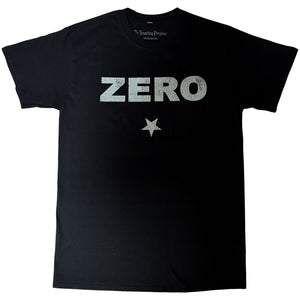 SMASHING PUMPKINS ZERO TEE SLIM FIT DISTRESSED