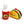 TACO AND HOT SAUCE SALT AND PEPPER SET CERAMIC