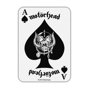 MOTORHEAD CARD ACE OF SPADES PATCH