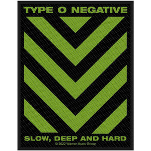 TYPE O NEGATIVE STANDARD PATCH SLOW, DEEP & HARD