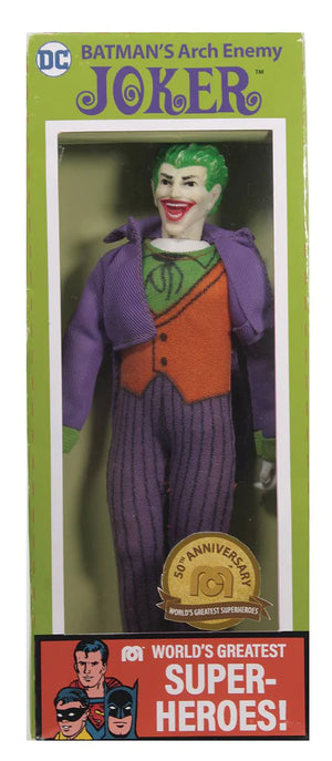 JOKER BATMAN 50TH ANNIV 8INCH RETRO ACTION FIGURE