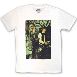 STAR WARS RETRO CHEWIE AND HAN TEE