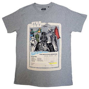 STAR WARS VILLAINS RETRO TEE